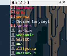 Nicklist Tooltip example